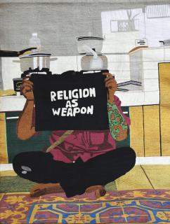 Eko Nugroho - The World Words Series (Religion As Weapon)