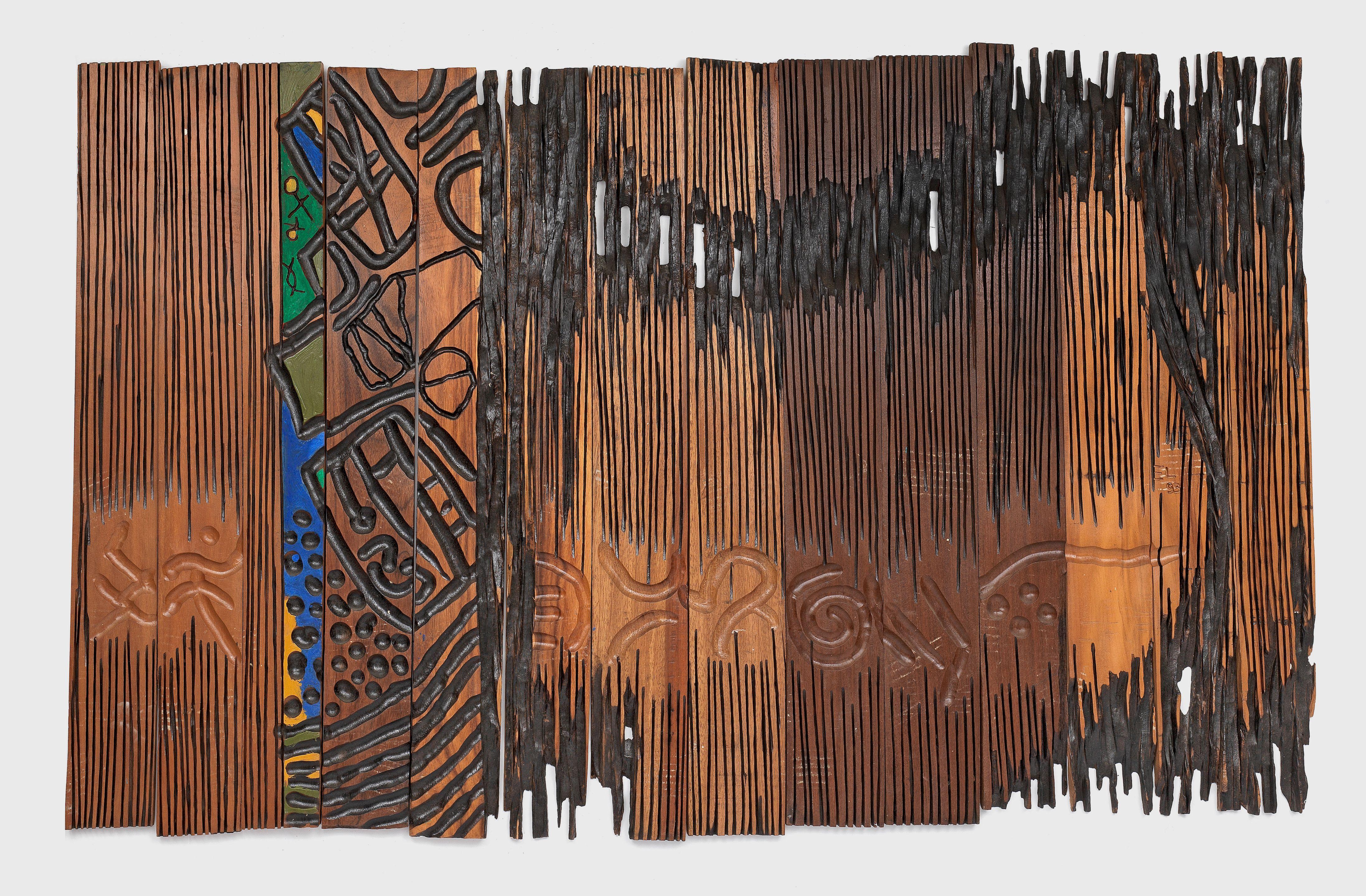 El Anatsui - Grandma\'s Cloth Series, 1993