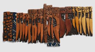El Anatsui - Knives III, 1991