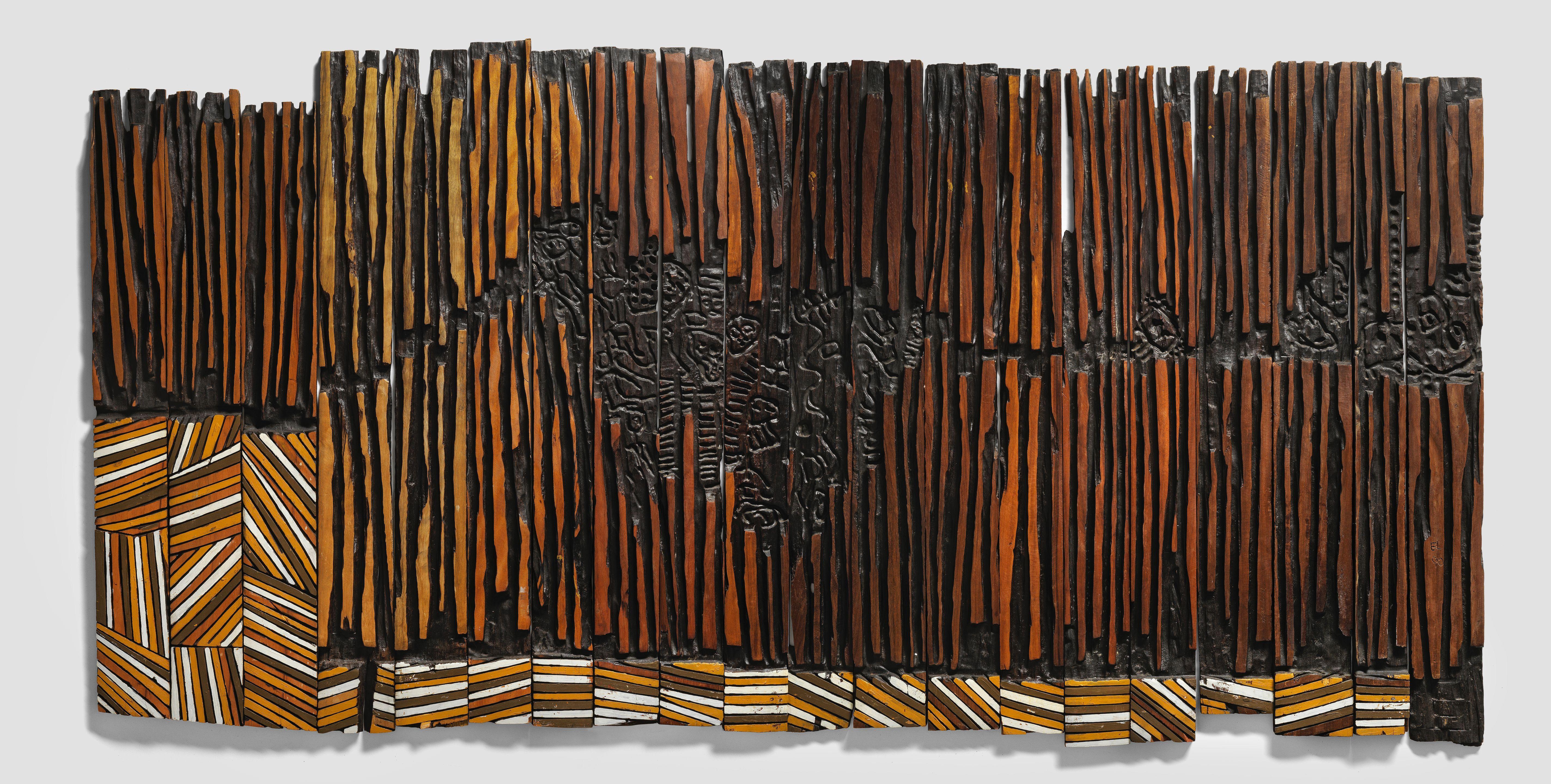 El Anatsui - Spirits, 1996