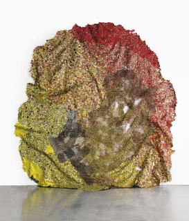 El Anatsui - They Saw Us Through Puffs Of Smoke