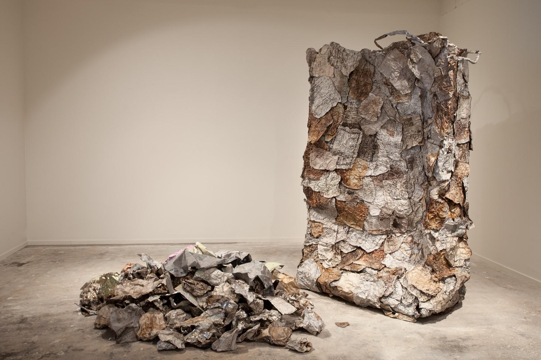 El  Anatsui - Wastepaper Basket