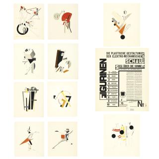 El Lissitzky - Die Plastische Gestaltung Der Elektro-Mechanischen Schau \'Sieg Über Die Sonne\', Hannover, Rob.Leunis And Chapman Gmbh, 1923 