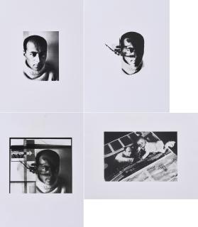 El Lissitzky - Konvolut von 3 Fotografien.