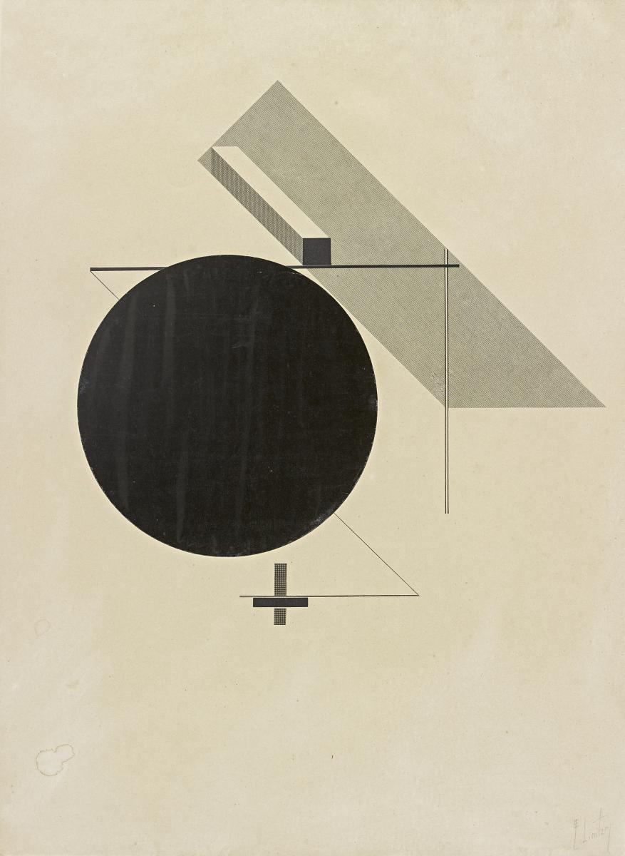 El Lissitzky - Ohne Titel. Aus: \