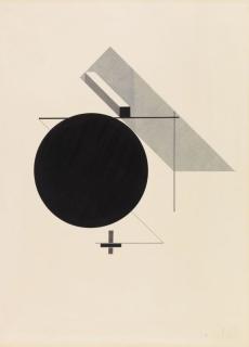 El Lissitzky - Proun IV - Blatt 4 der I. Kestnermappe, Proun