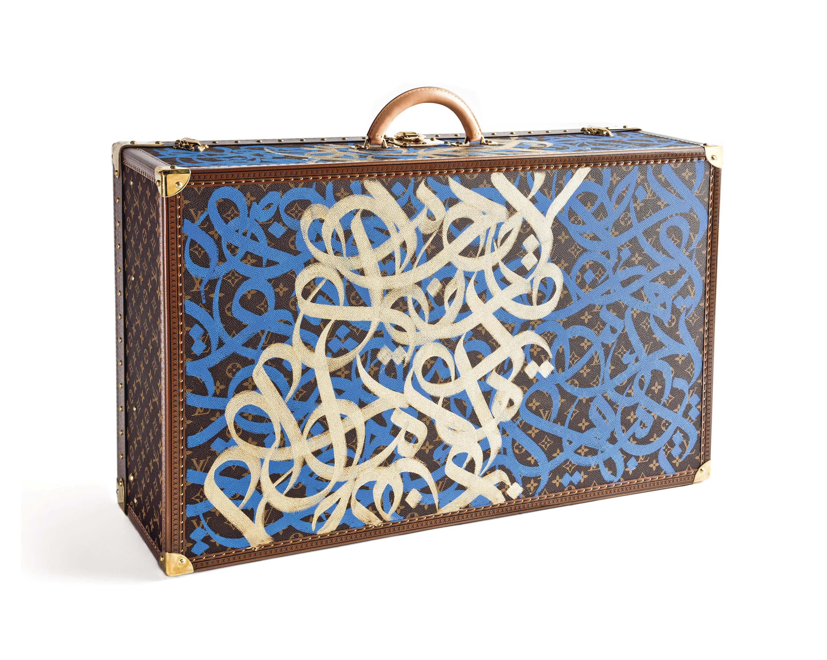 eL Seed - Untitled (Blue)