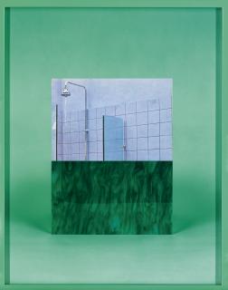Elad Lassry - Green Twirl (Shower)