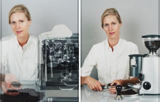 Elad Lassry - Woman, Espresso Machine; Woman, Espresso Grinder (Two Works)
