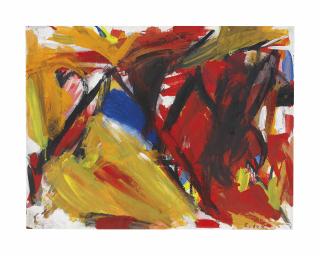 Elaine De Kooning - Bull Abstraction
