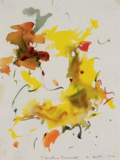 Elaine de Kooning - Florentine Manuscript