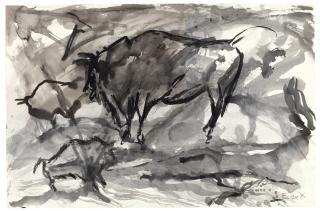 Elaine De Kooning - Honan Gorge (Cave #185)