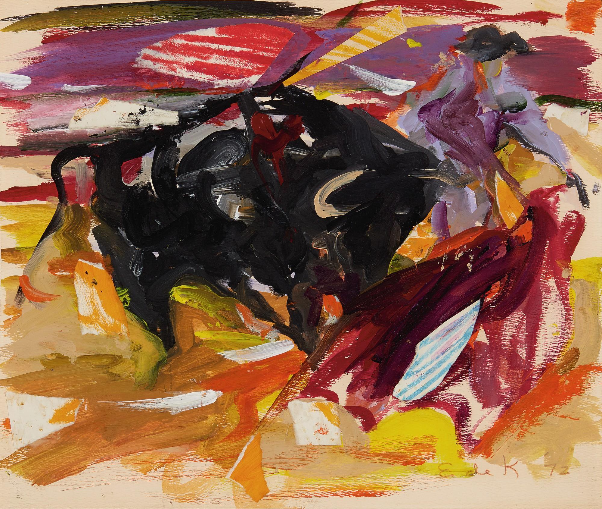 Elaine De Kooning - Matador and Bull