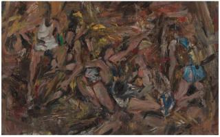 Elaine De Kooning - Scrimmage