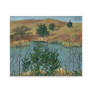 Elaine De Kooning - Spring Creek Lake #2