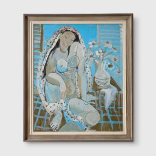 Elaine Haxton - Blue Nude Dreaming, 1950s