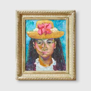 Elaine Haxton - The Straw Hat, 1945