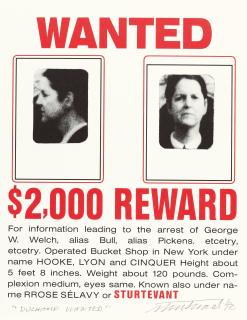 Elaine Sturtevant - „DUCHAMP WANTED“