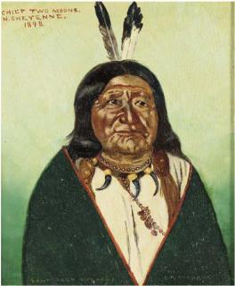 Elbridge Ayer Burbank - Chief Two Moons, North Cheyenne