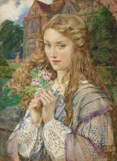 Eleanor Fortescue Brickdale, R.W.S. - Evelyn Hope