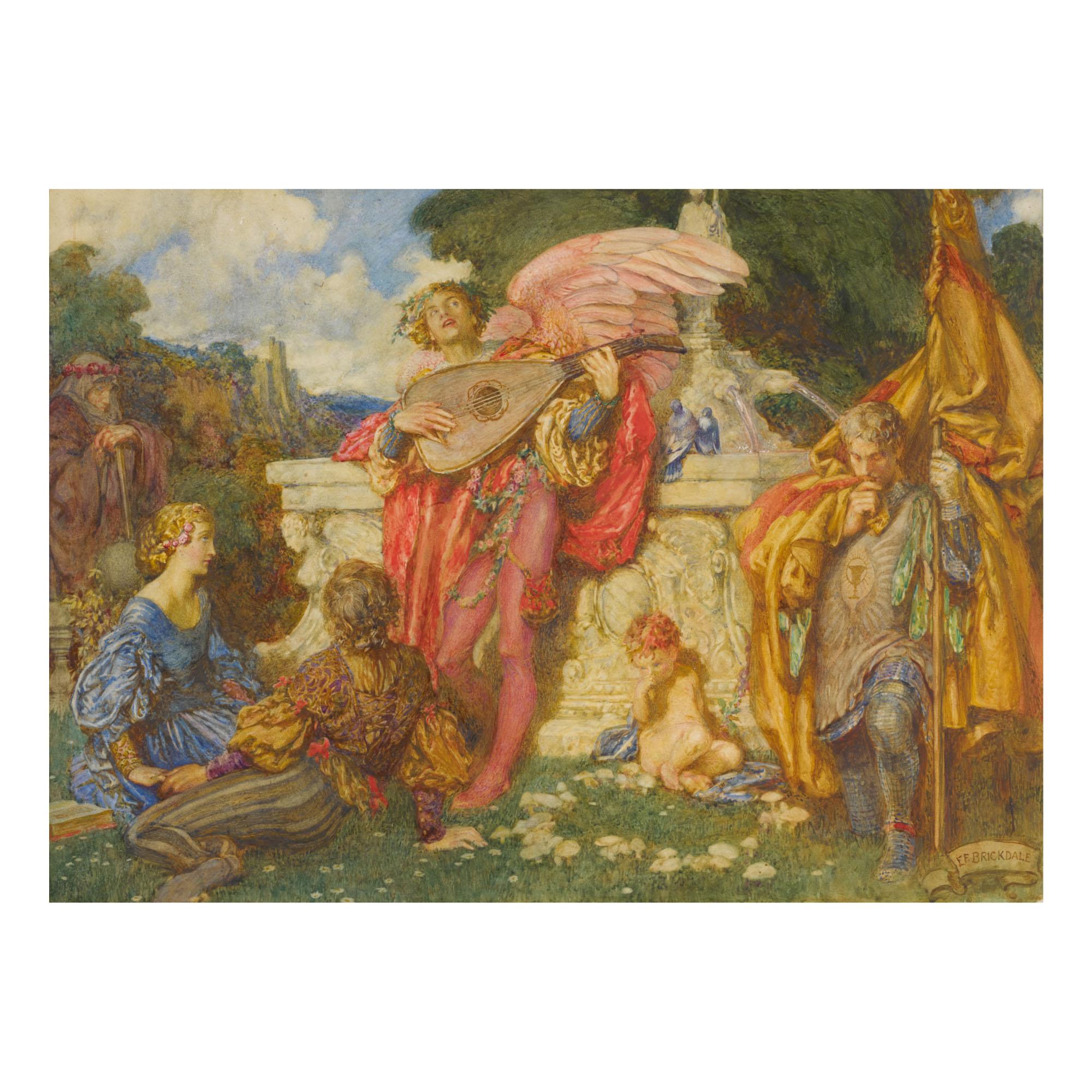 Eleanor Fortescue-Brickdale, R.W.S. - Romance