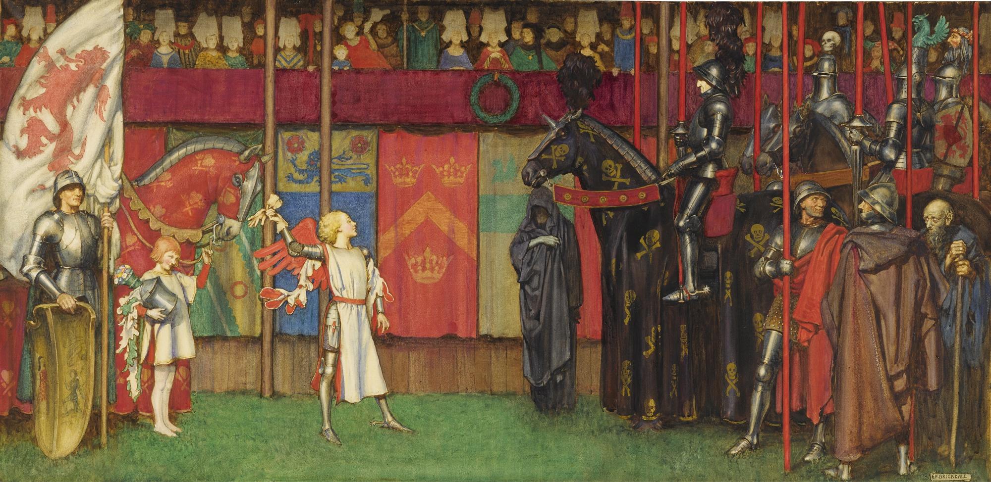 Eleanor Fortescue-Brickdale, R.W.S. - The Challenge