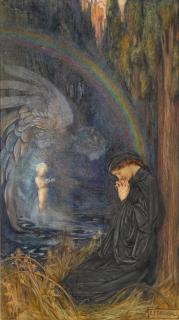 Eleanor Fortescue-Brickdale, R.W.S. - The Posthumous Child