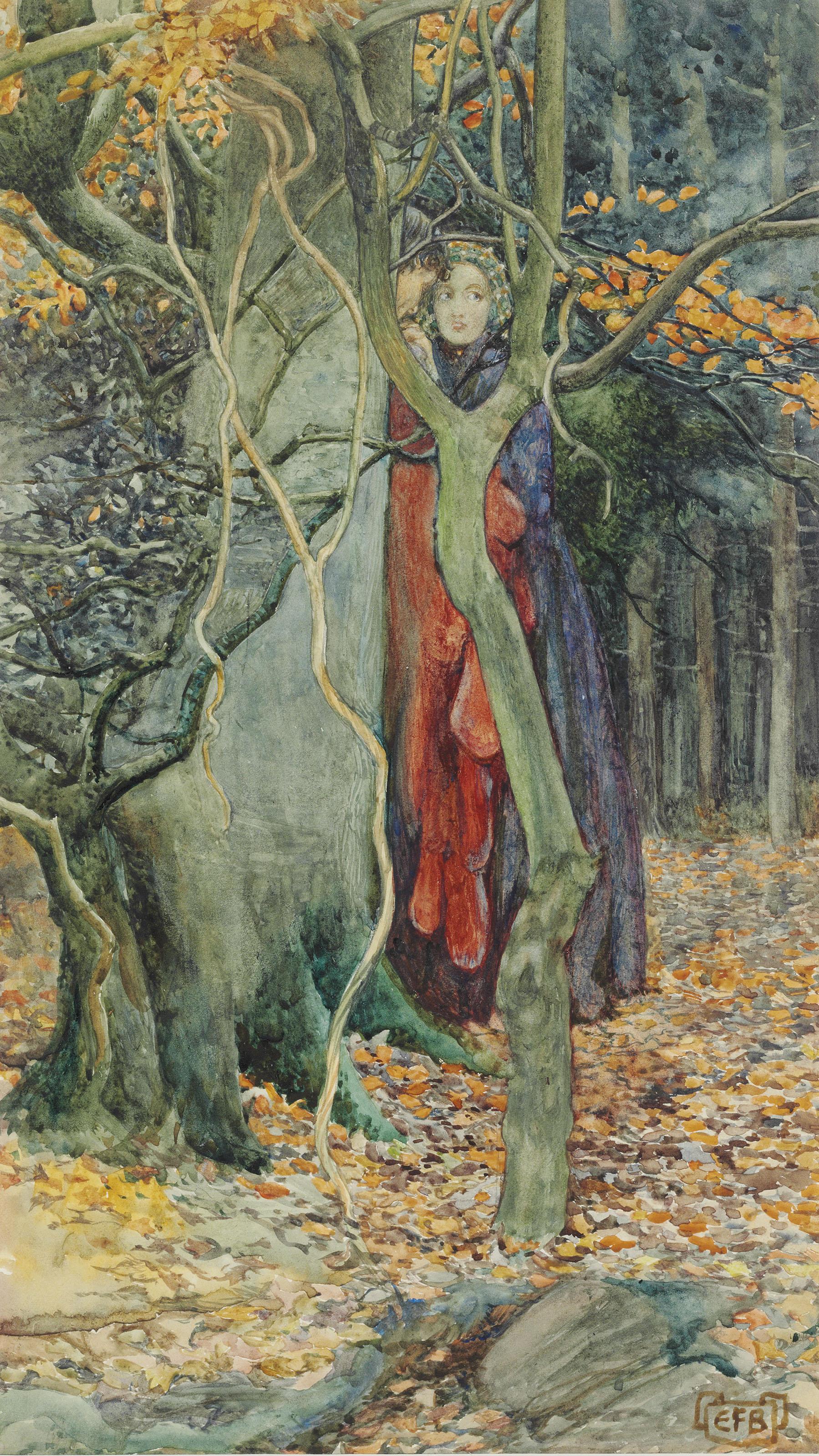 Eleanor Fortescue Brickdale, R.W.S. - The secret