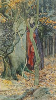 Eleanor Fortescue Brickdale, R.W.S. - The secret