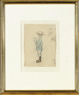 Elena Liessner-Blomberg - Boy Wearing A Hat