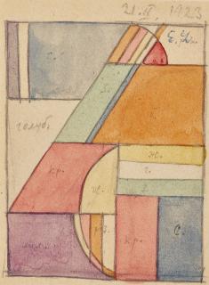 Elena Liessner-Blomberg - Design For A Wall Hanging