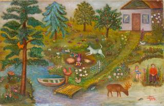 Elena Volkova - \'Été chaud\'/ \'Hot summer\' catalogue de l\'artiste joint