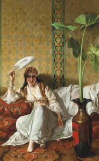 Eleuterio Pagliano - A harem beauty