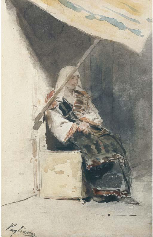 Eleuterio Pagliano - Donna Araba