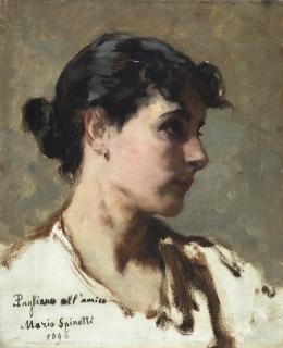 Eleuterio Pagliano - Ritratto dal vero