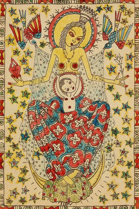 Elfriede Lohse-Wächtler - Maria (Böhmische Madonna)