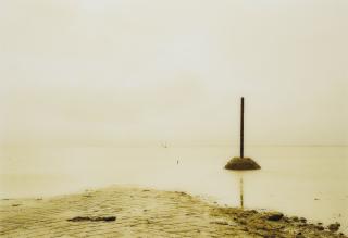 Elger Esser - \'Passage Du Gois, Frankreich\', 1999Chromogenic Print, Printed 1999. Signed In Black Felt Tip Pen On An Artist\'S Label Accompanying The Work. Ed. 5/5. Diasec Face Mounted And Framed.