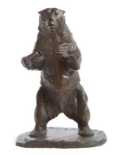Eli Harvey - Study for \'Bruno\' the Brown University Bear (Standing Bear)