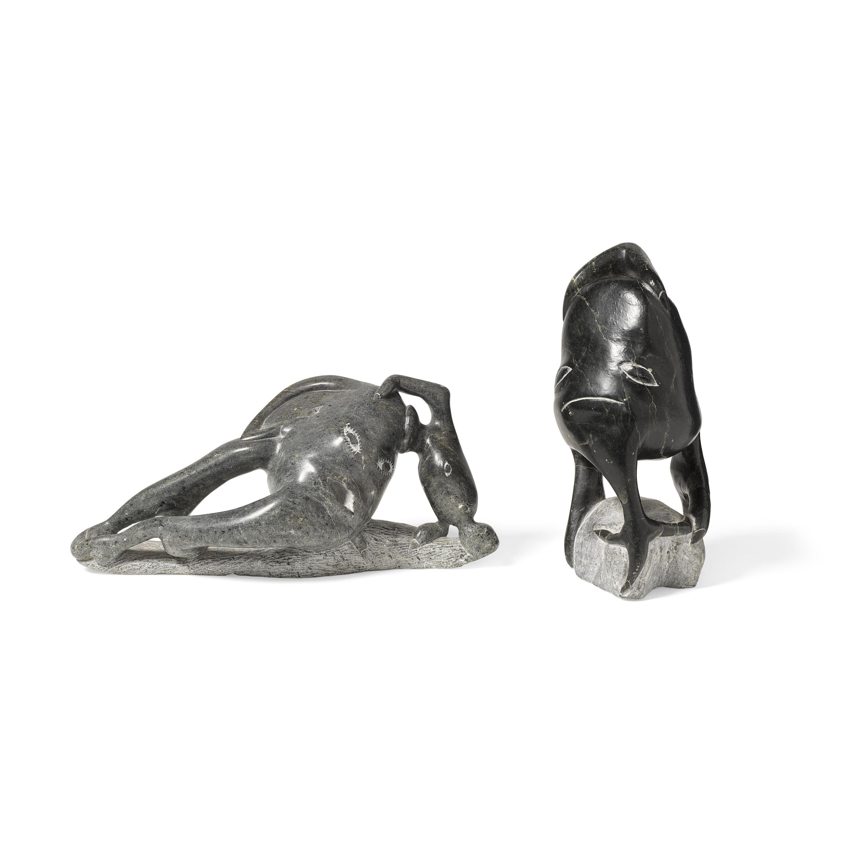 Eli Sallualu Qinuajua - Two Eli Sallualu Qinuajua Sculptures