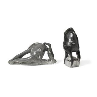 Eli Sallualu Qinuajua - Two Eli Sallualu Qinuajua Sculptures