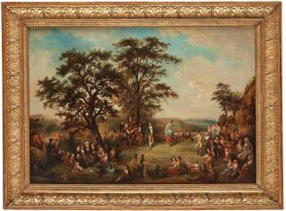 Elias Martin - ”En National glädjebetygelse vid Hans Kongl. Höghet Kronprinsens Födelse”.