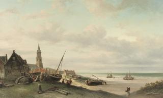 Elias Pieter Van Bommel - Daily life in Scheveningen