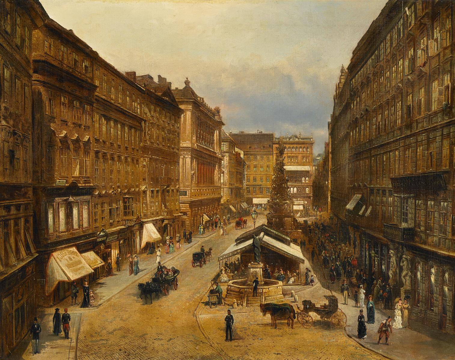 Elias Pieter van Bommel - Der Graben in Wien