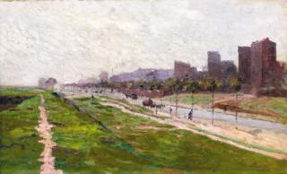 Elie-Anatole Pavil - The arrival of dusk