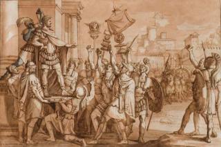 Elie-Honoré Montagny - Le triomphe de César