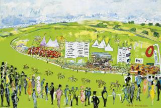 Elie Lambert - Derby Day, Epsom