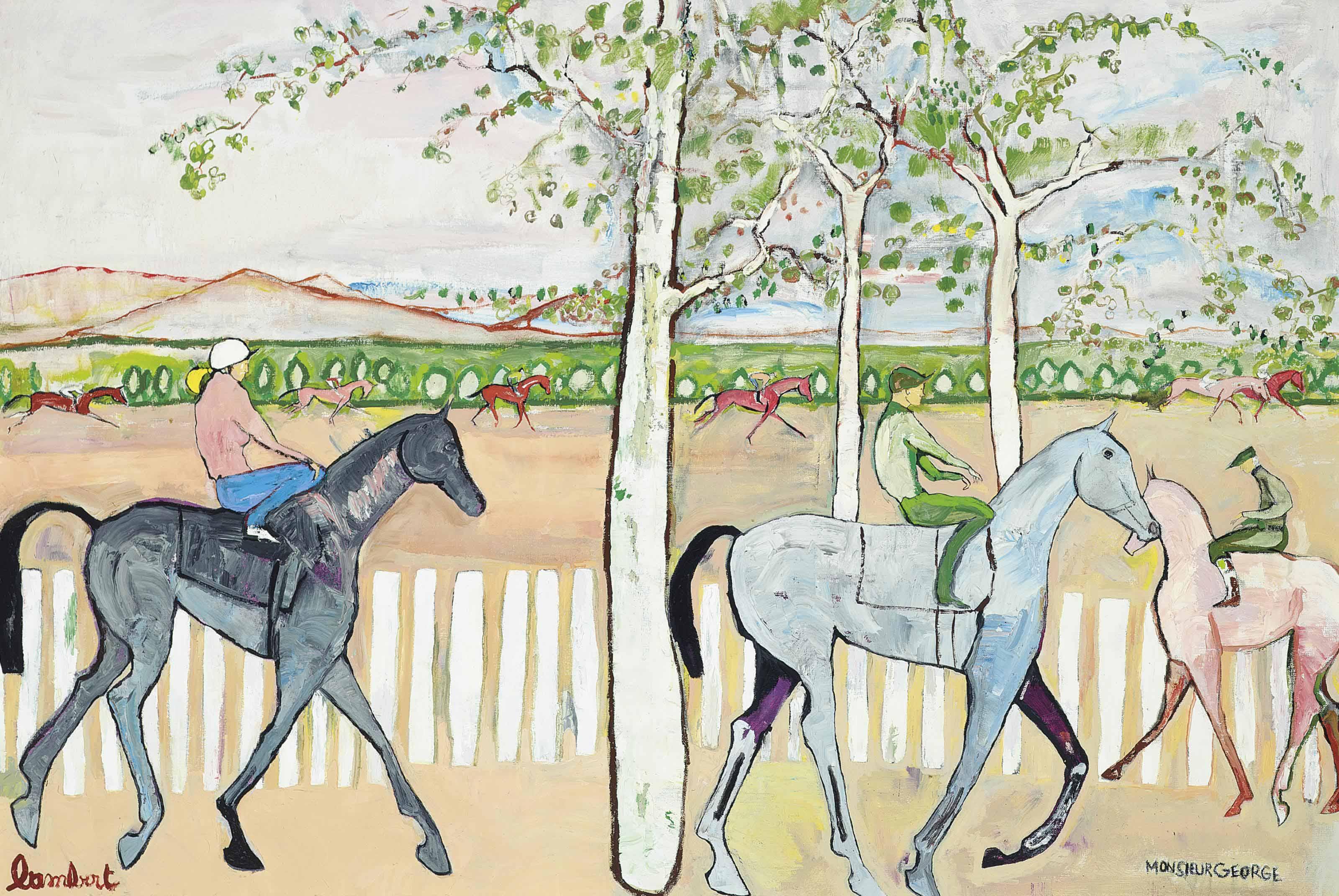 Elie Lambert - Mr George, early morning, Deauville