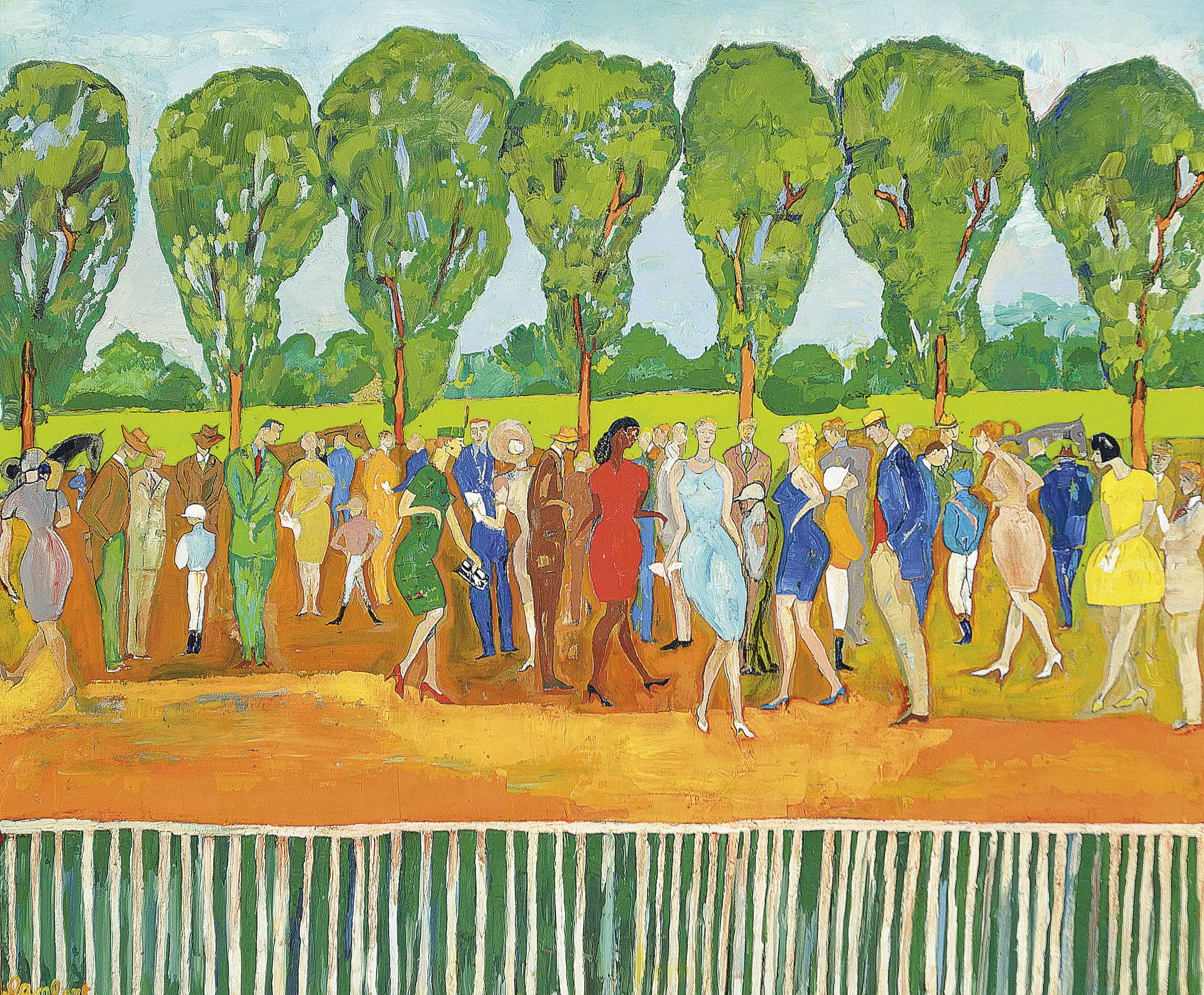 Elie Lambert - Windsor paddock, Monday evening, 2012