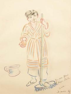 Elie Lascaux - Jeune Homme À la Lecture