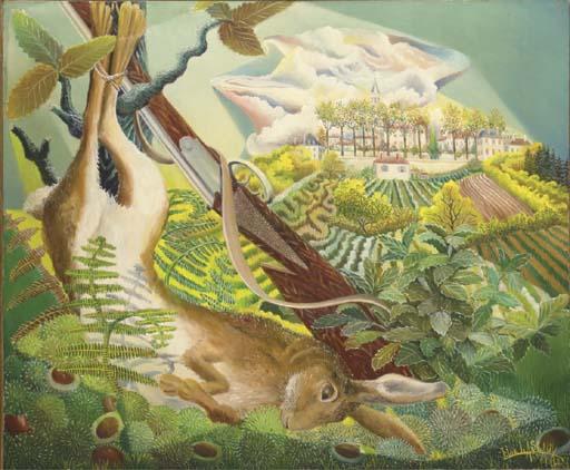 Elie Lascaux - Nature Morte Au Lièvre